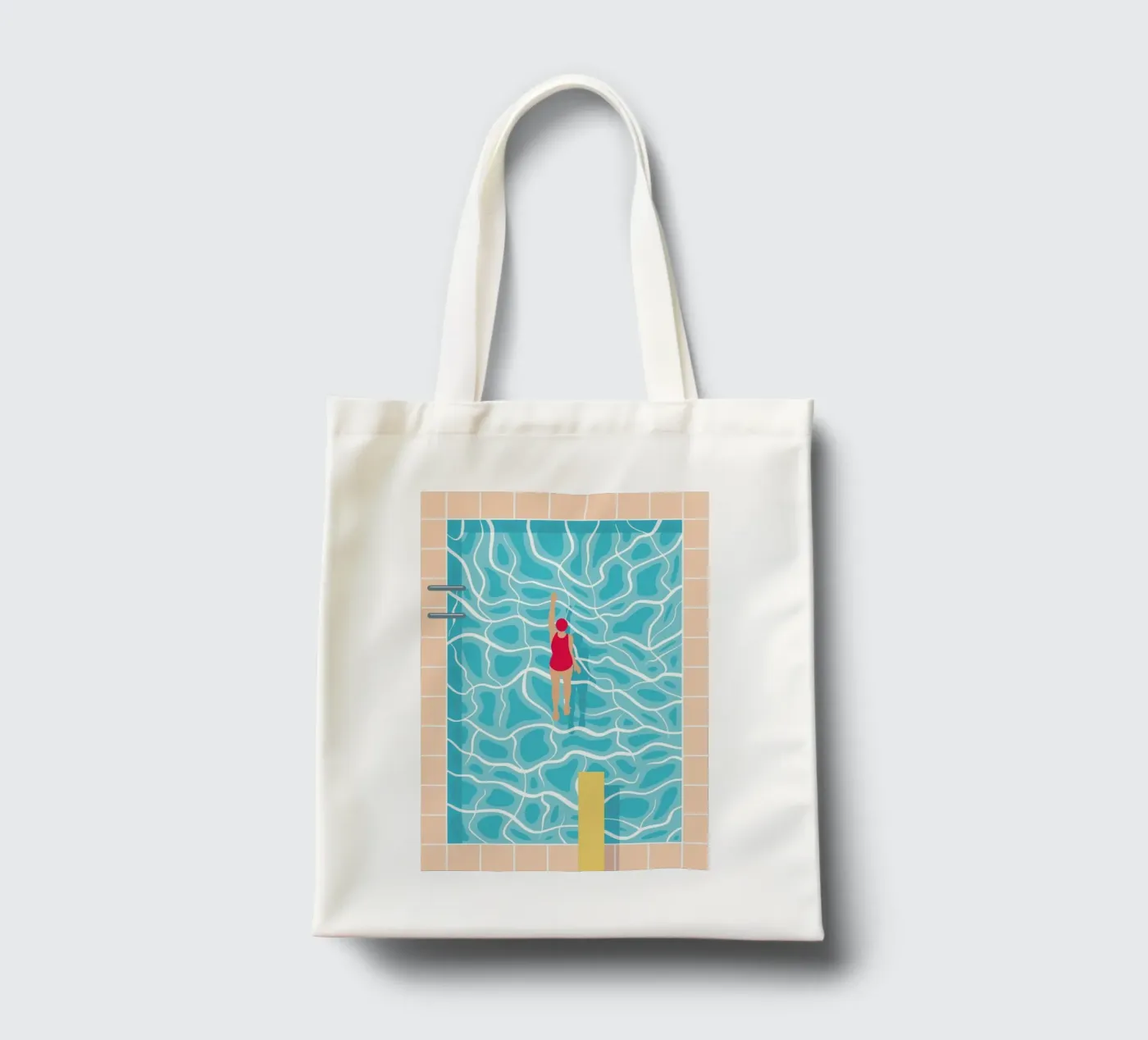 Pool tote bag by BLAEK Design Studio