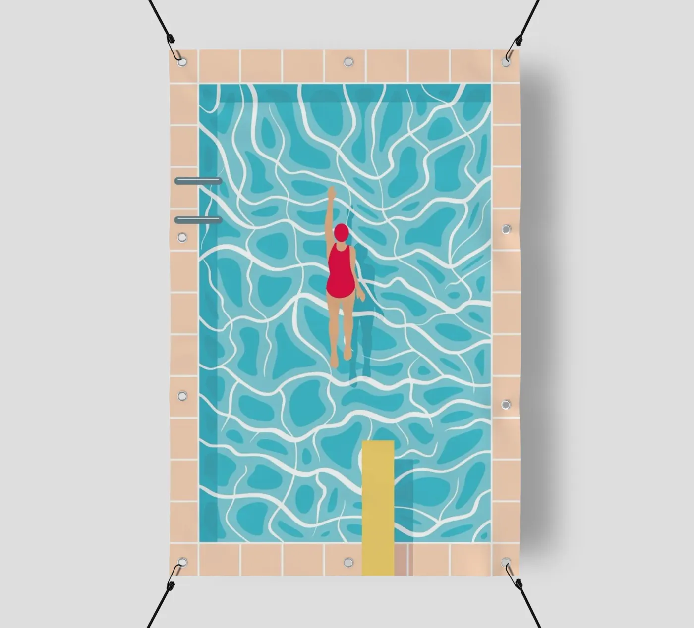 Pool telo in pvc da BLAEK Design Studio