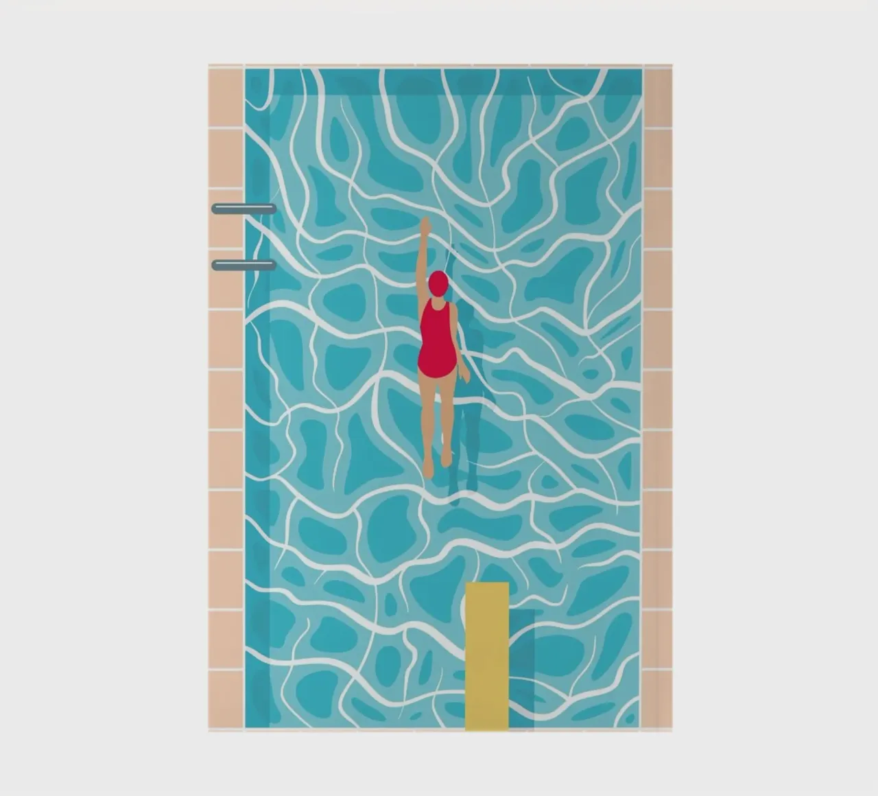 Pool notebook by BLAEK Design Studio