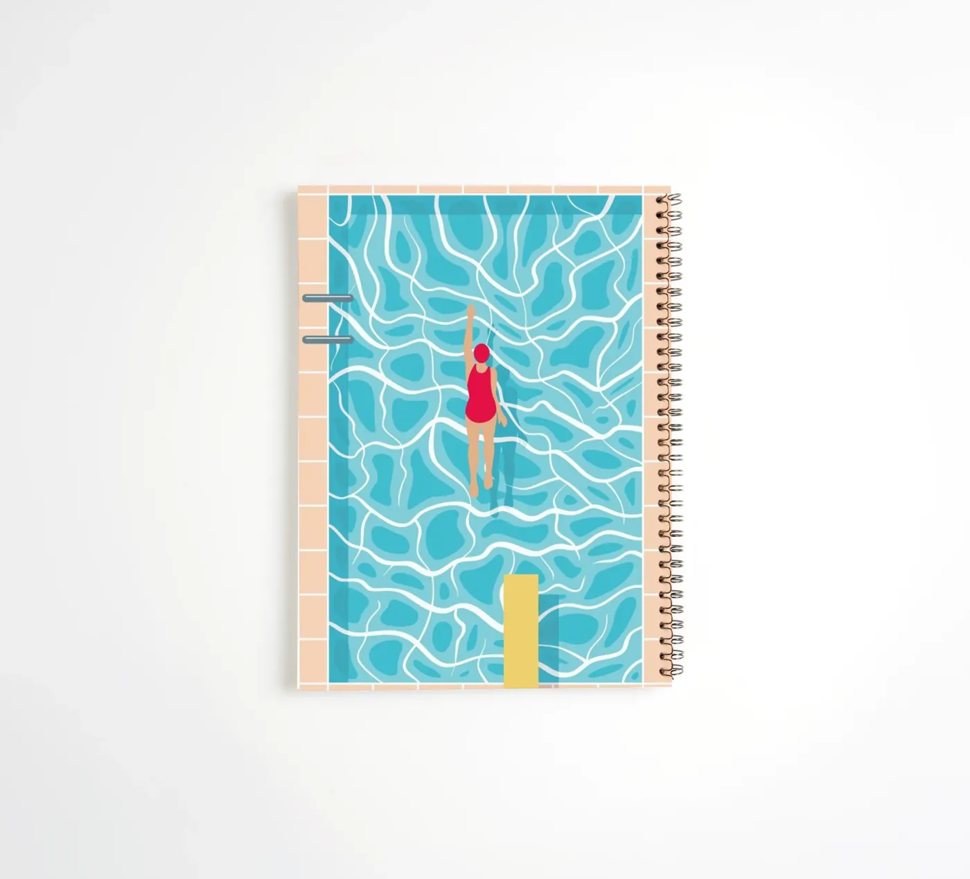 Pool Ringbuch von BLAEK Design Studio