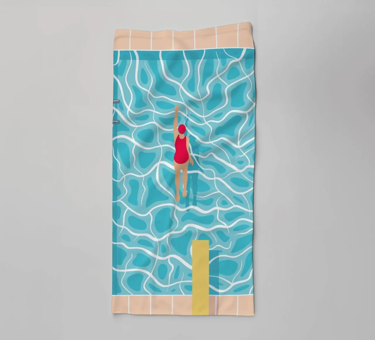 Pool towel by BLAEK Design Studio