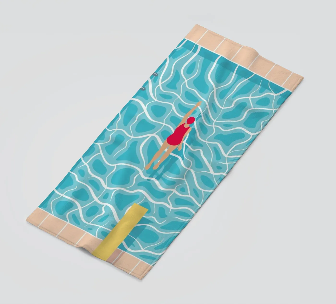 Pool strandhanddoek van BLAEK Design Studio