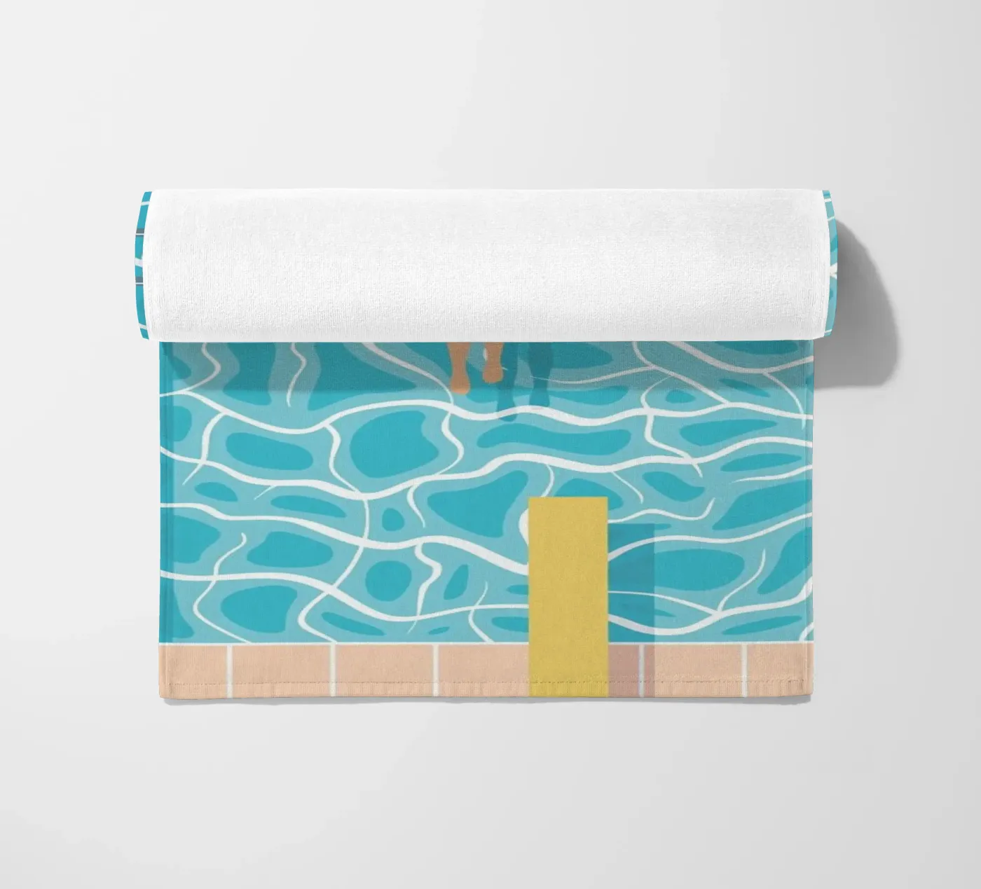 Pool beach towel by BLAEK Design Studio