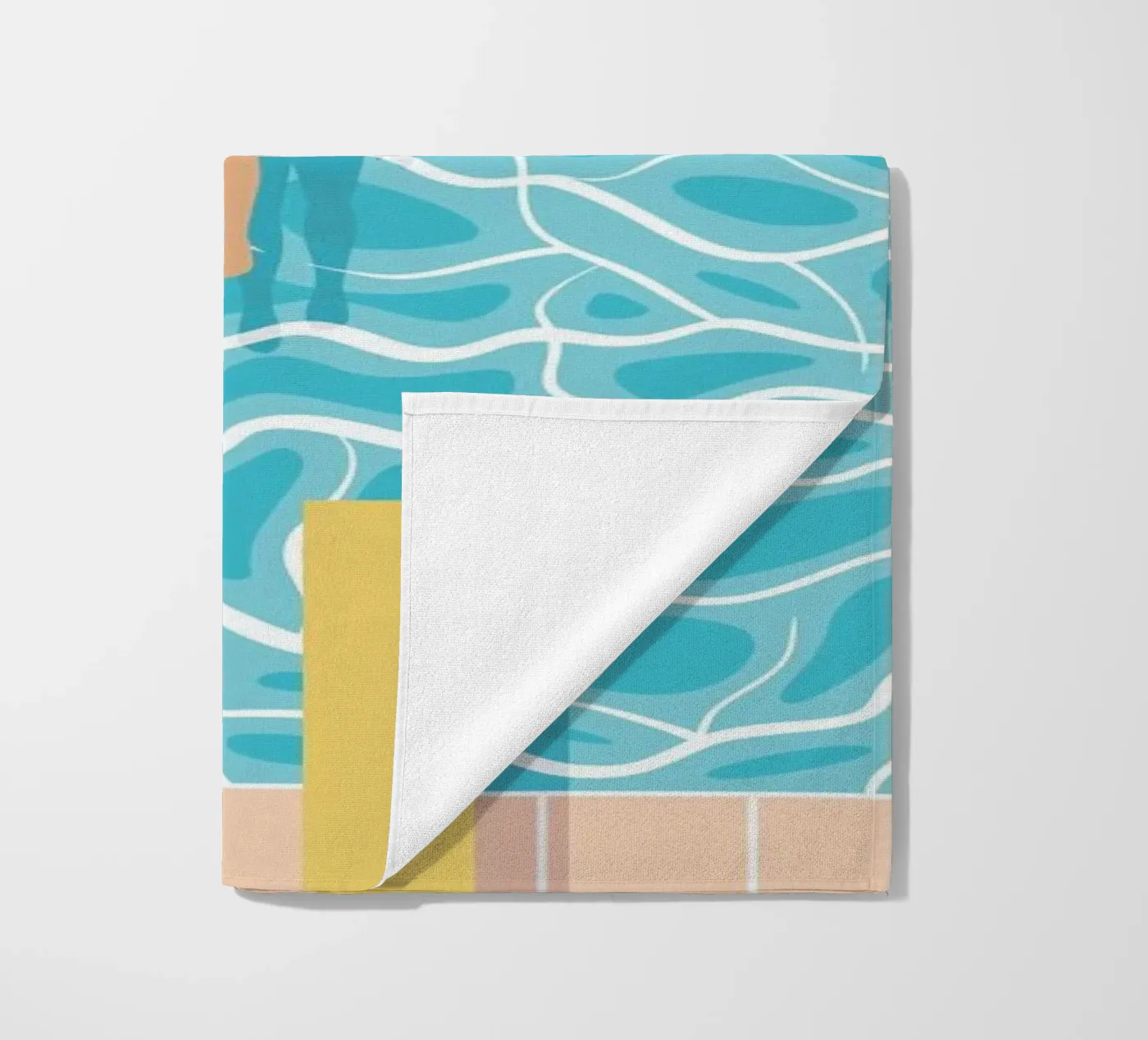 Pool strandhanddoek van BLAEK Design Studio