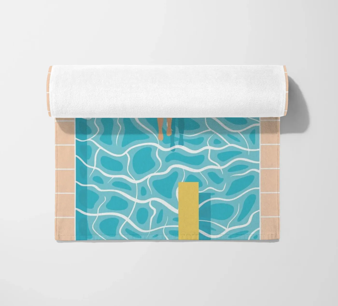 Pool strandhanddoek van BLAEK Design Studio