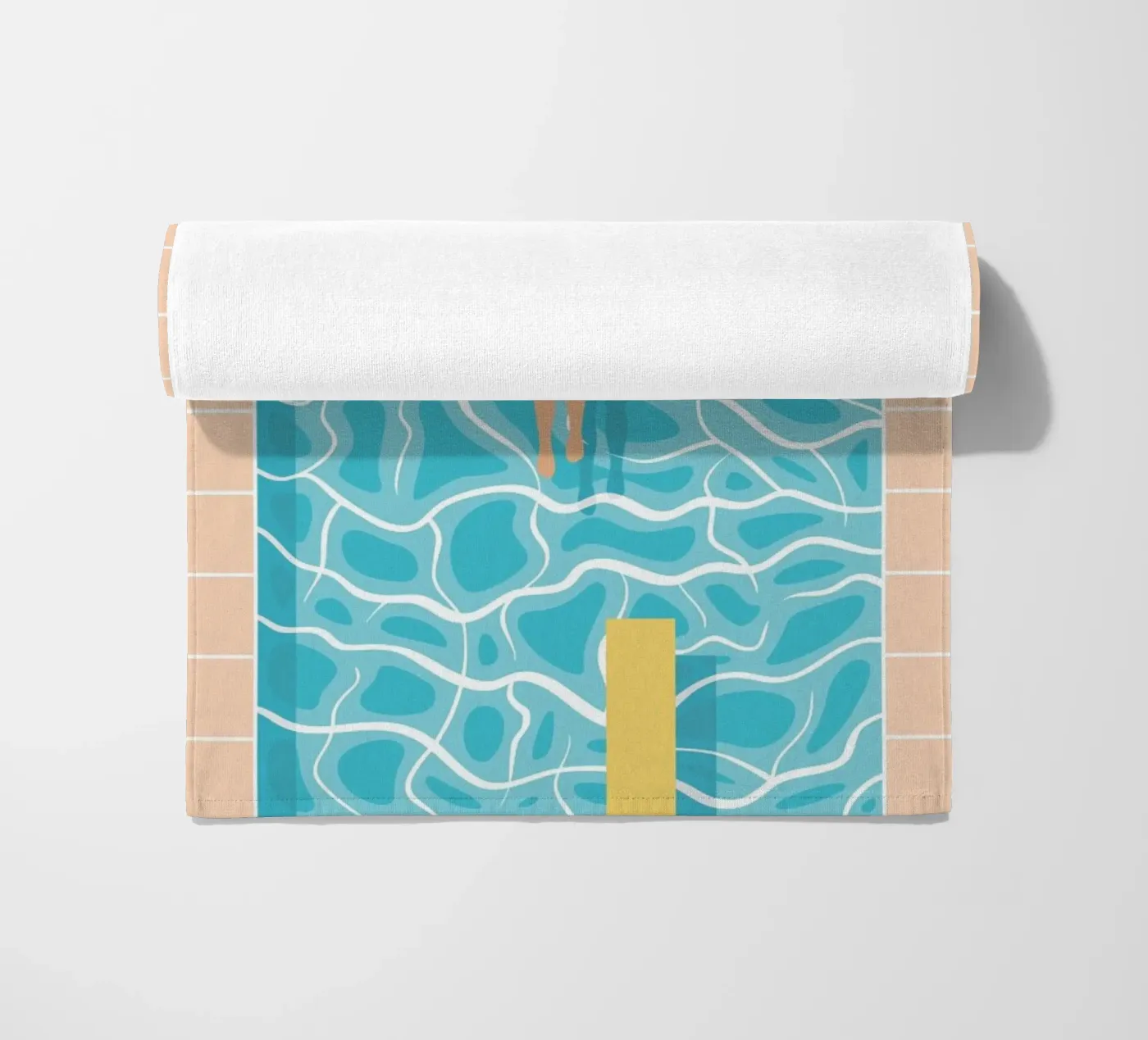 Pool beach towel by BLAEK Design Studio