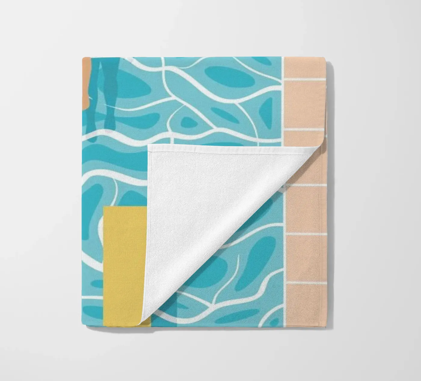 Pool beach towel by BLAEK Design Studio