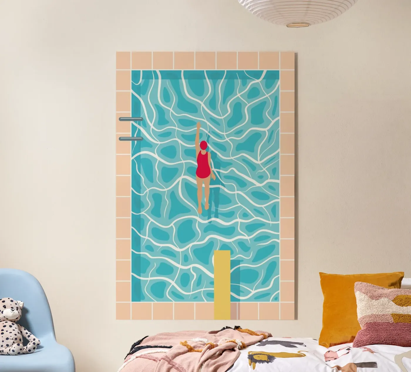 Pool acryl van BLAEK Design Studio