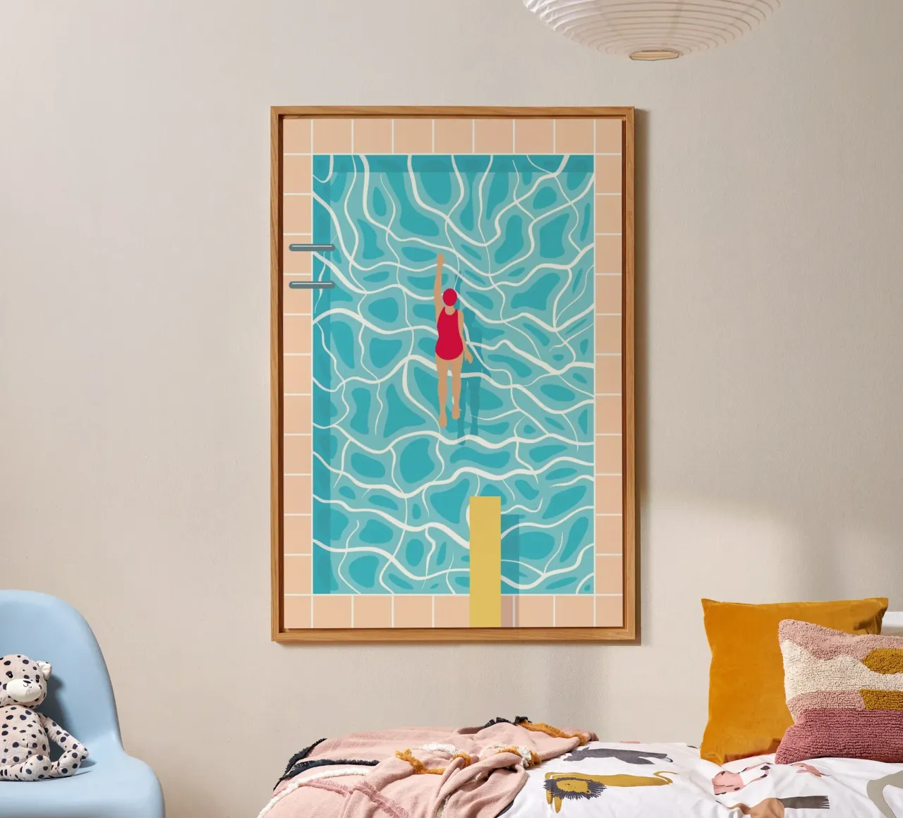 Pool forex plate by BLAEK Design Studio