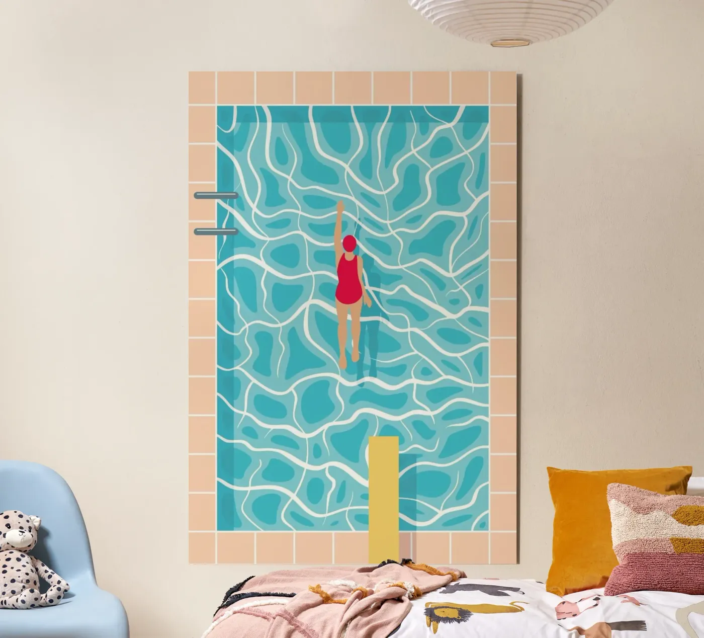 Pool alluminio dibond da BLAEK Design Studio