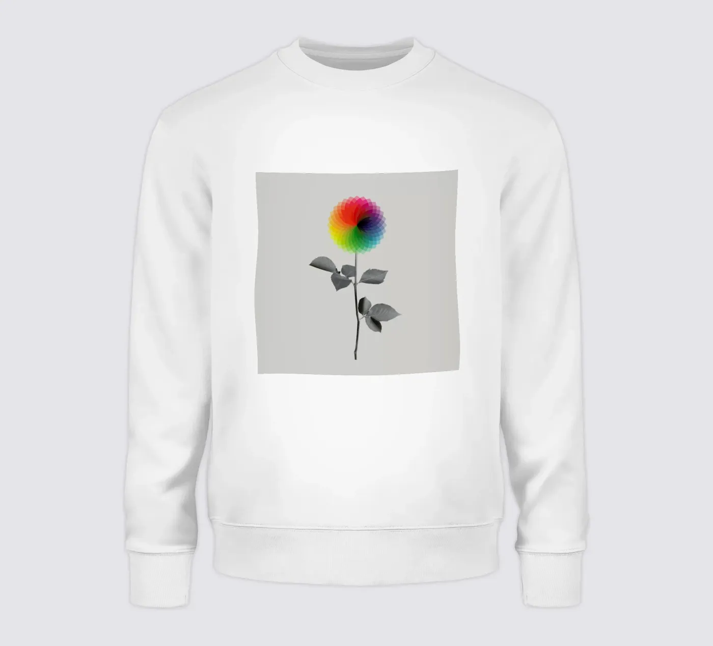 Flower sweatshirt by Chris Wharton