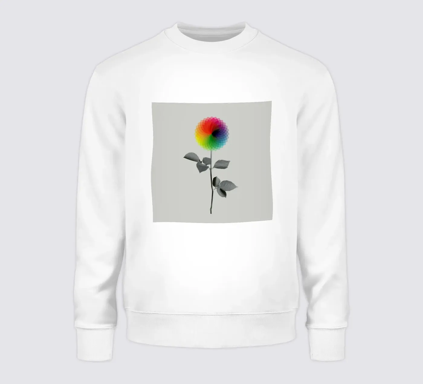 Flower sweatshirt by Chris Wharton