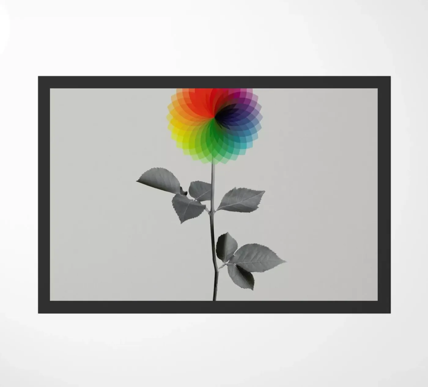 Flower paillasson de Chris Wharton