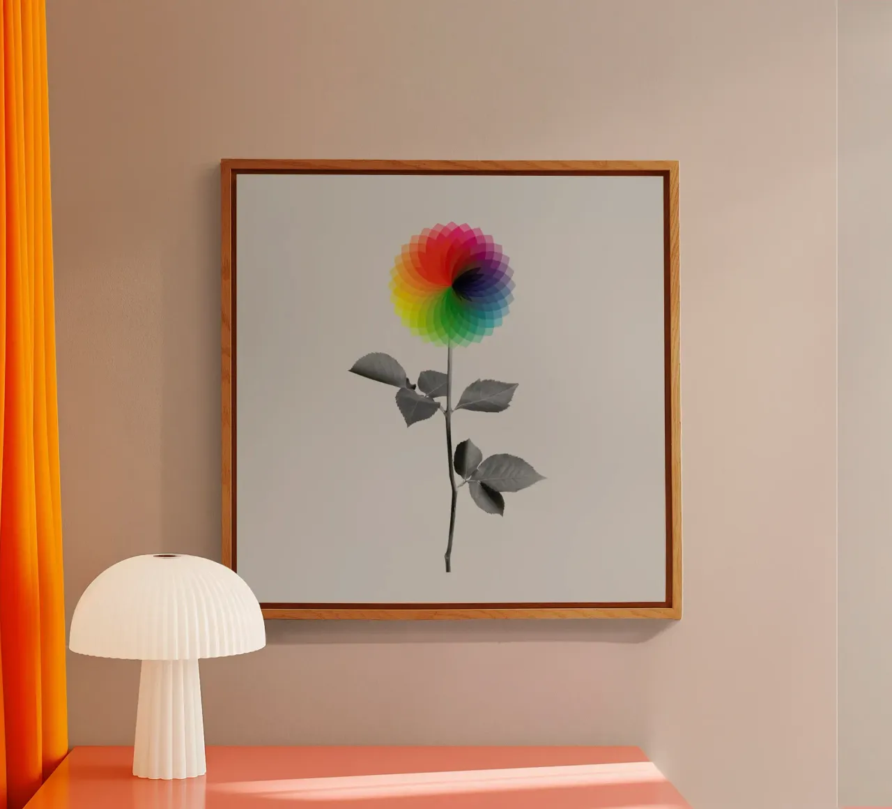 Flower plexiglass da Chris Wharton