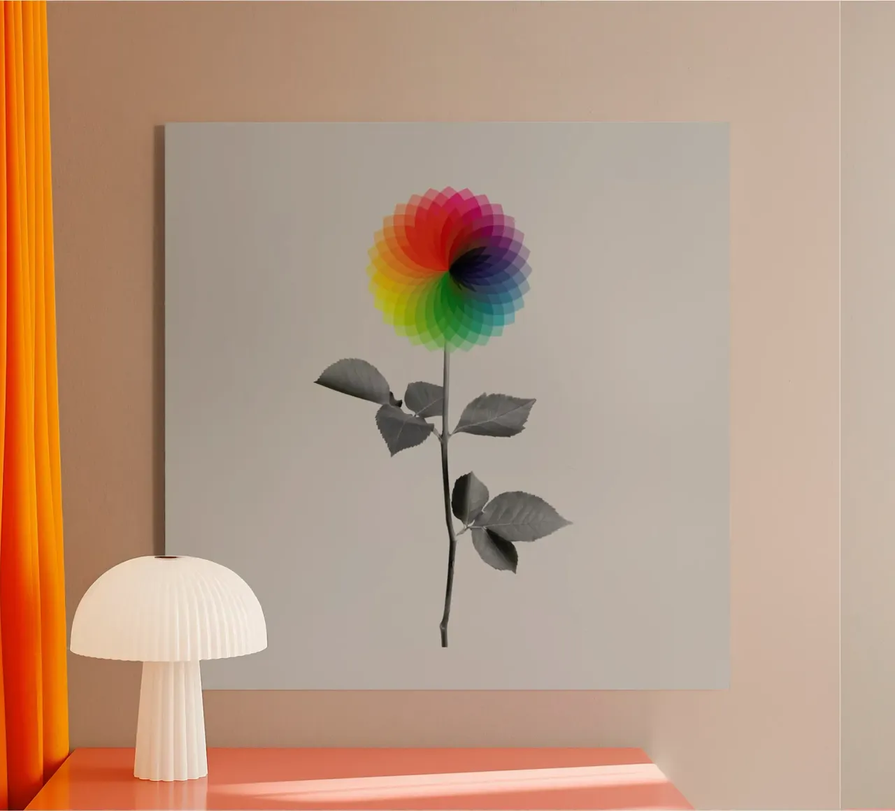 Flower plexiglass da Chris Wharton