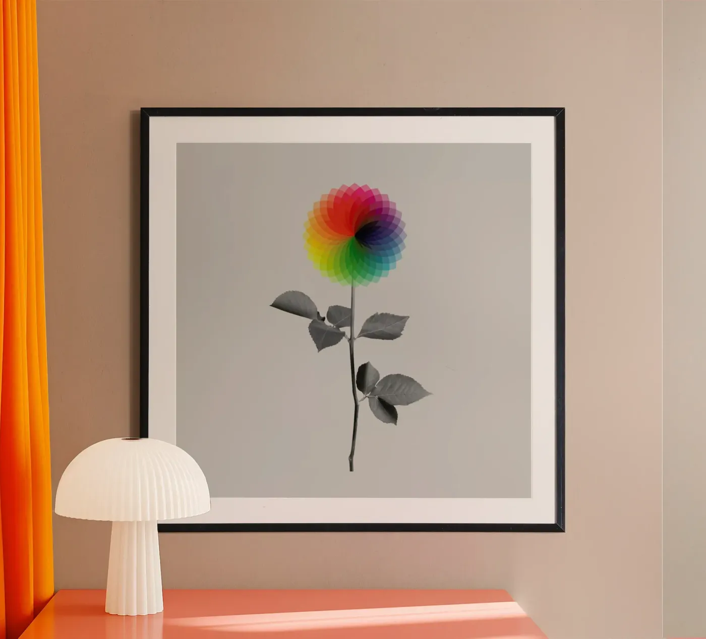 Flower Poster von Chris Wharton