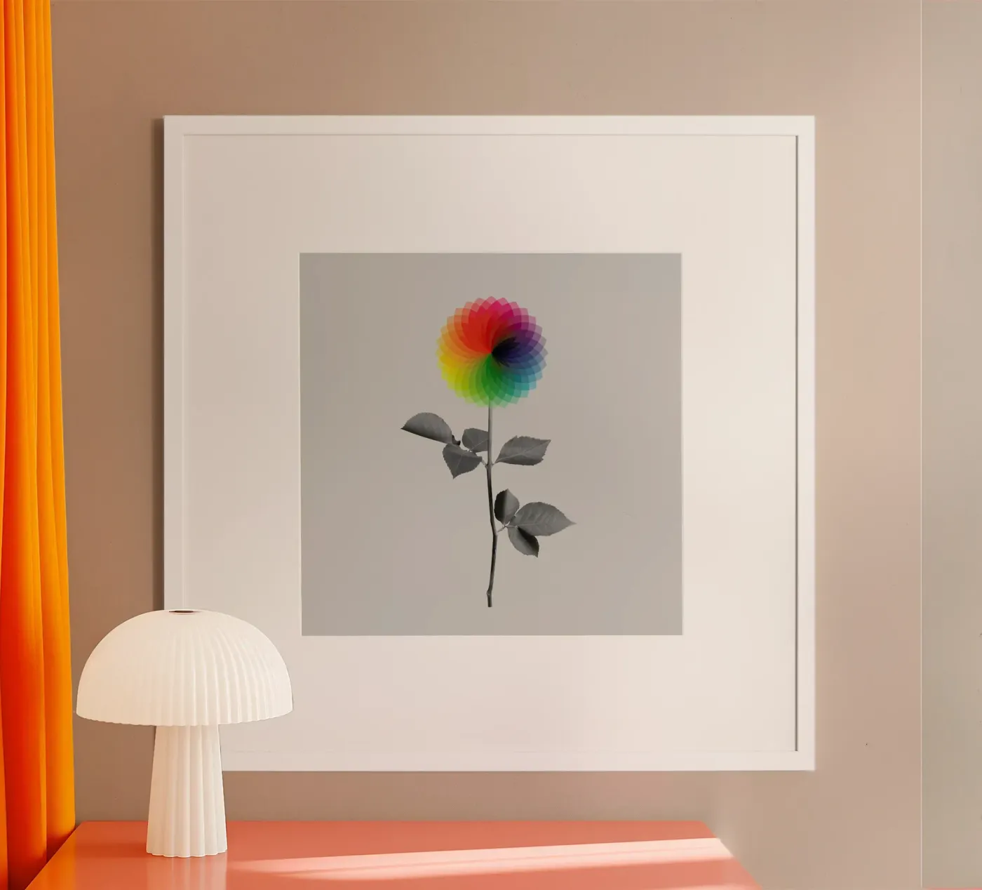 Flower Poster von Chris Wharton