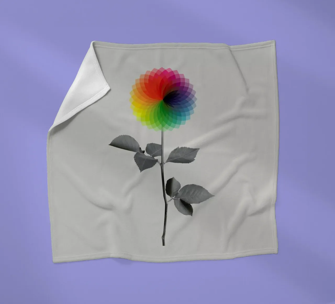 Flower Fleecedecke von Chris Wharton