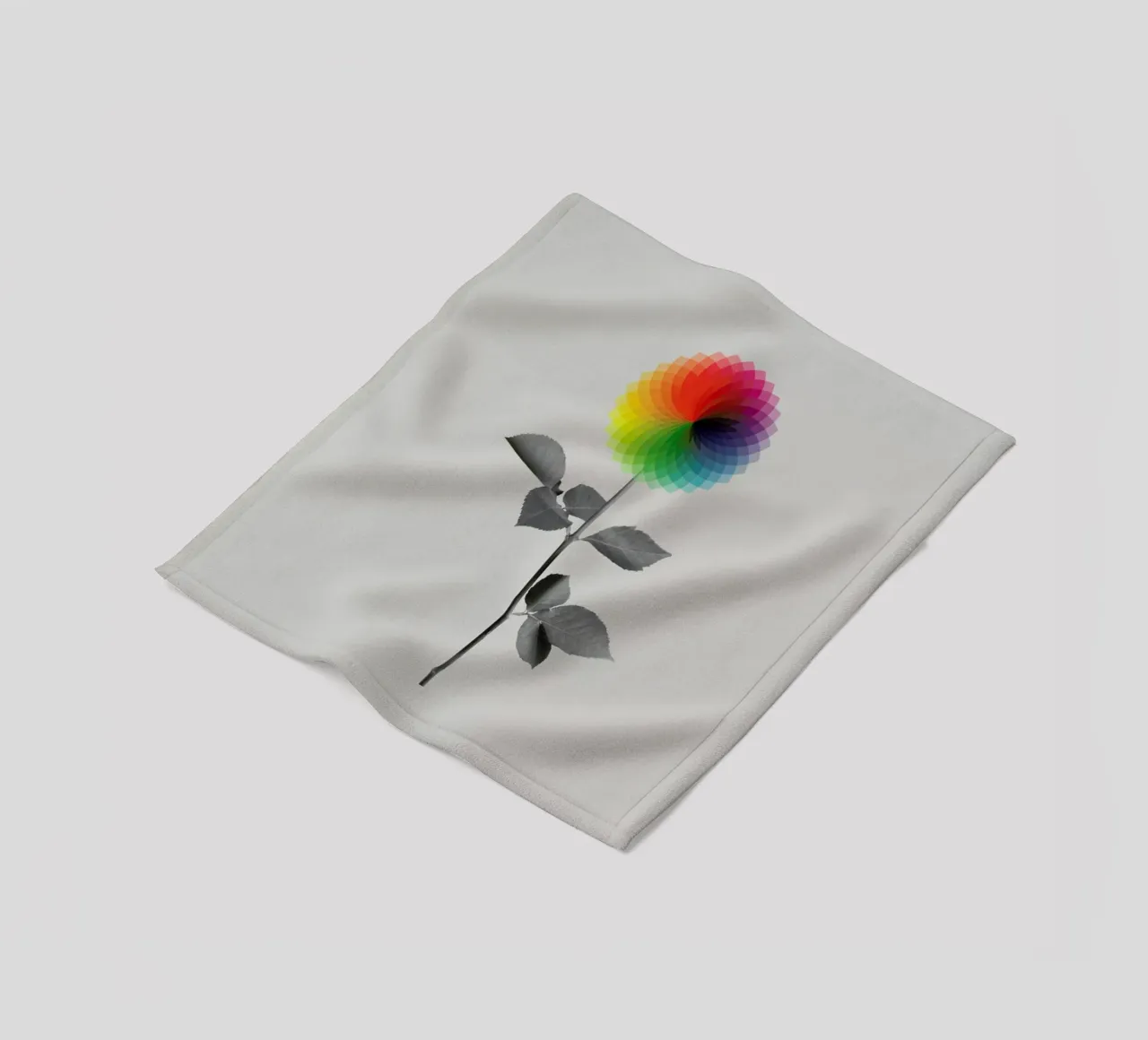 Flower Fleecedecke von Chris Wharton