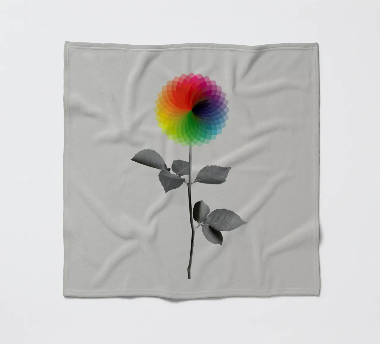 Flower Fleecedecke von Chris Wharton