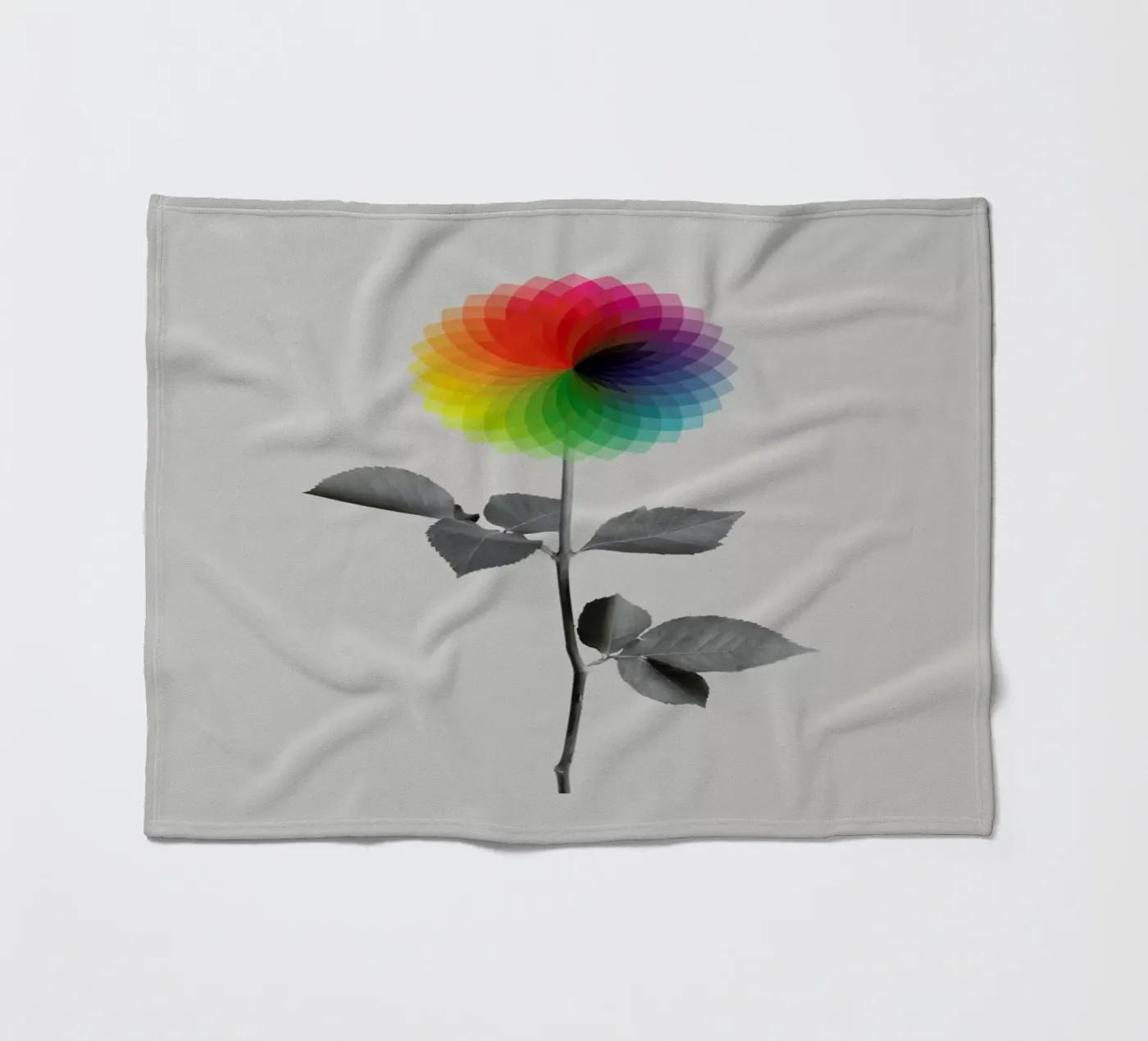 Flower Fleecedecke von Chris Wharton