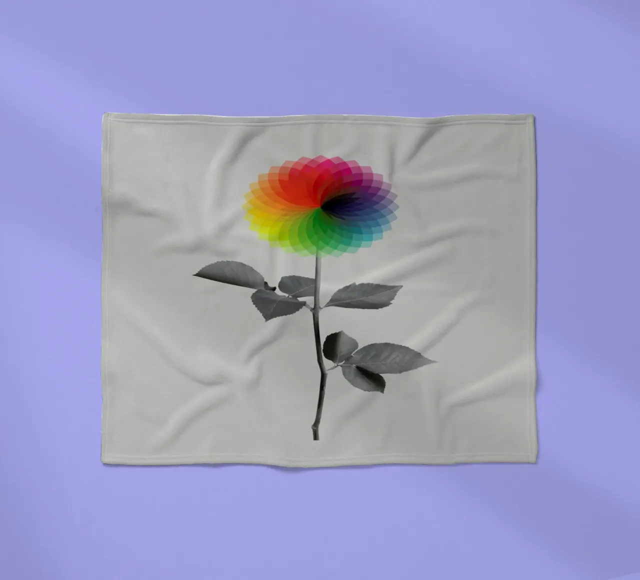 Flower Fleecedecke von Chris Wharton