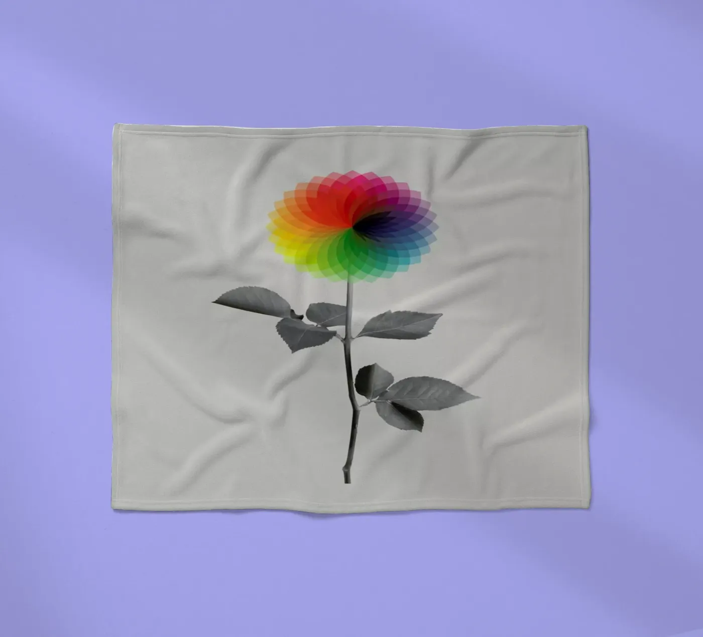 Flower Fleecedecke von Chris Wharton