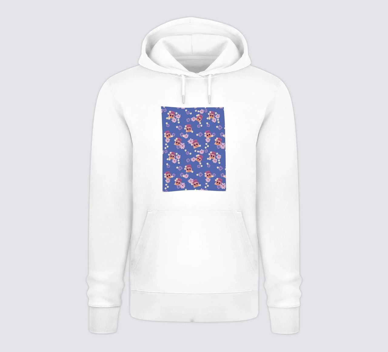 Ragazza di moda cool felpa con cappuccio da Illustration Raissa Oltmanns