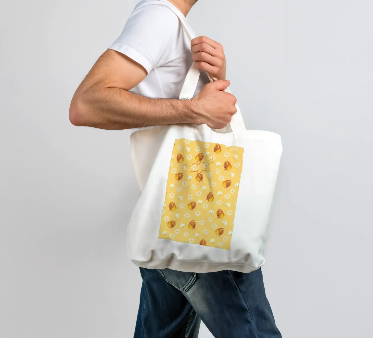Ragazza solare borsa in juta da Illustration Raissa Oltmanns