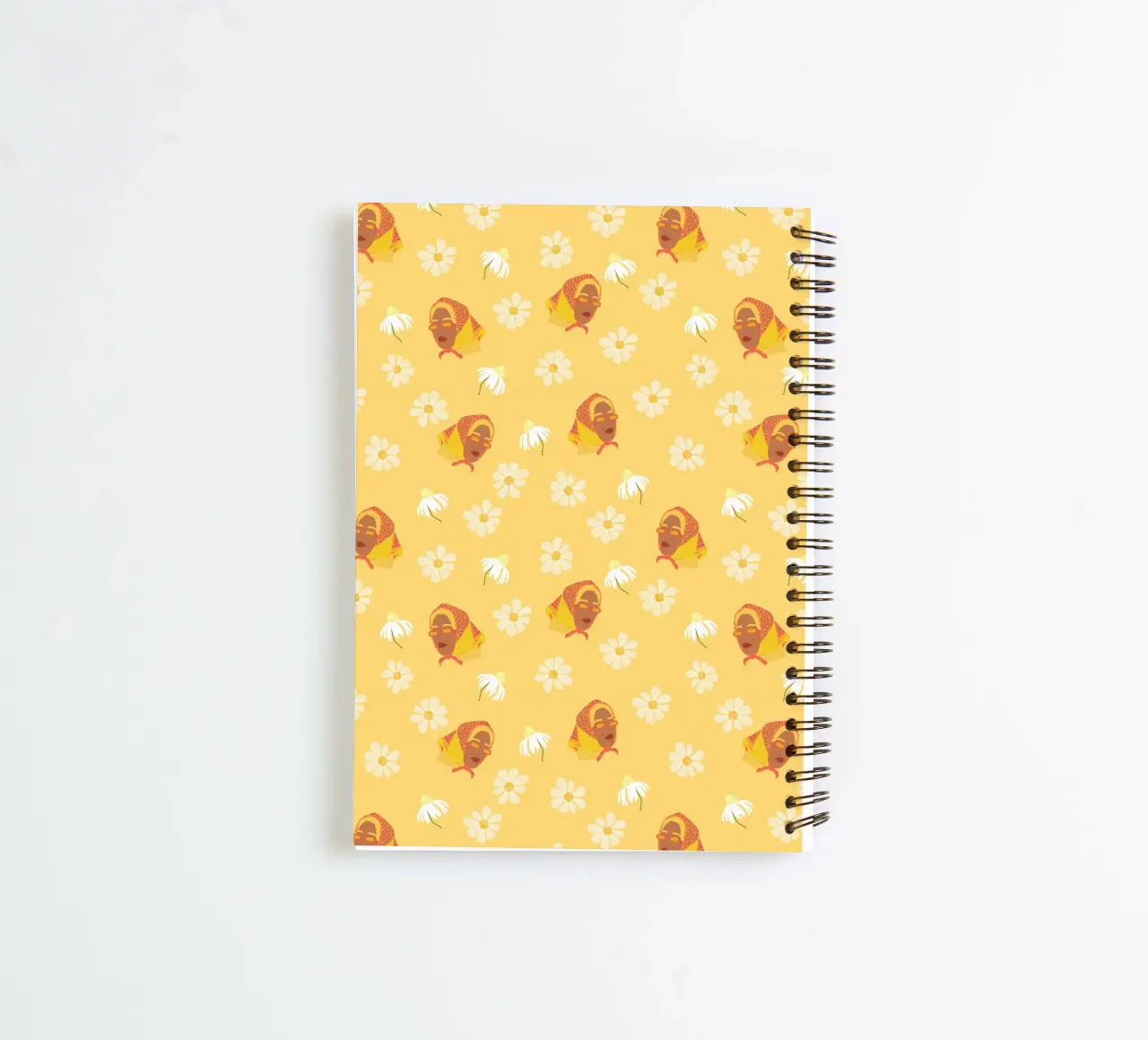 Sunny Girl spiral notebook by Illustration Raissa Oltmanns