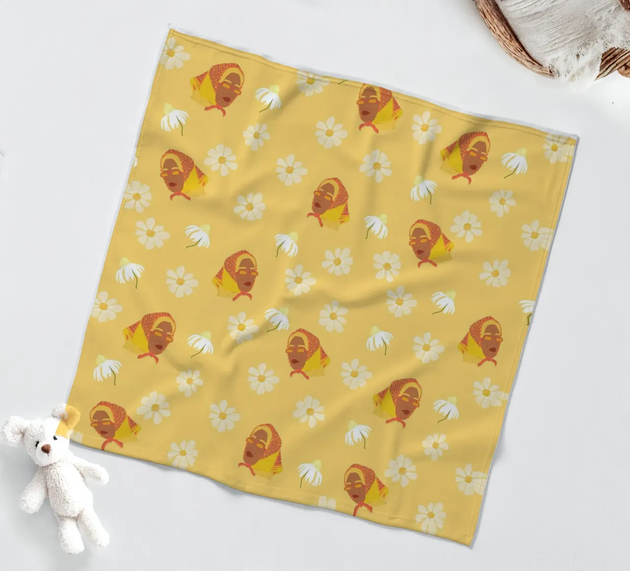 Ragazza solare coperta in pile da Illustration Raissa Oltmanns