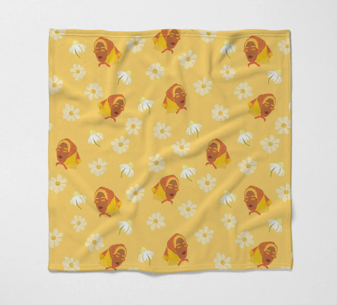 Ragazza solare coperta in pile da Illustration Raissa Oltmanns