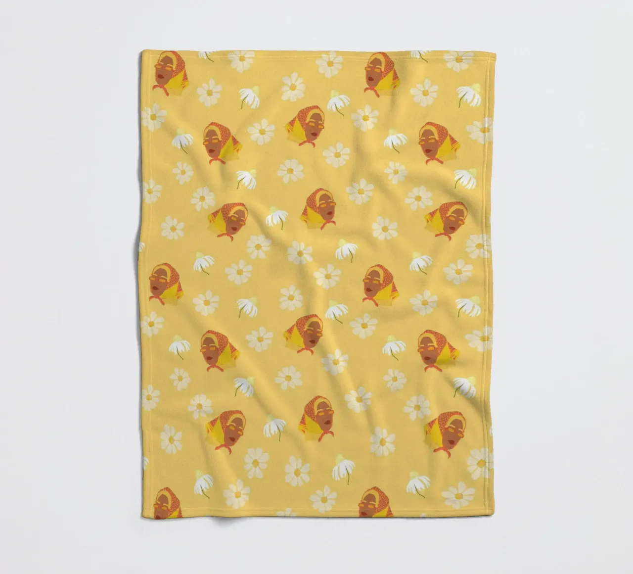 Ragazza solare coperta in pile da Illustration Raissa Oltmanns