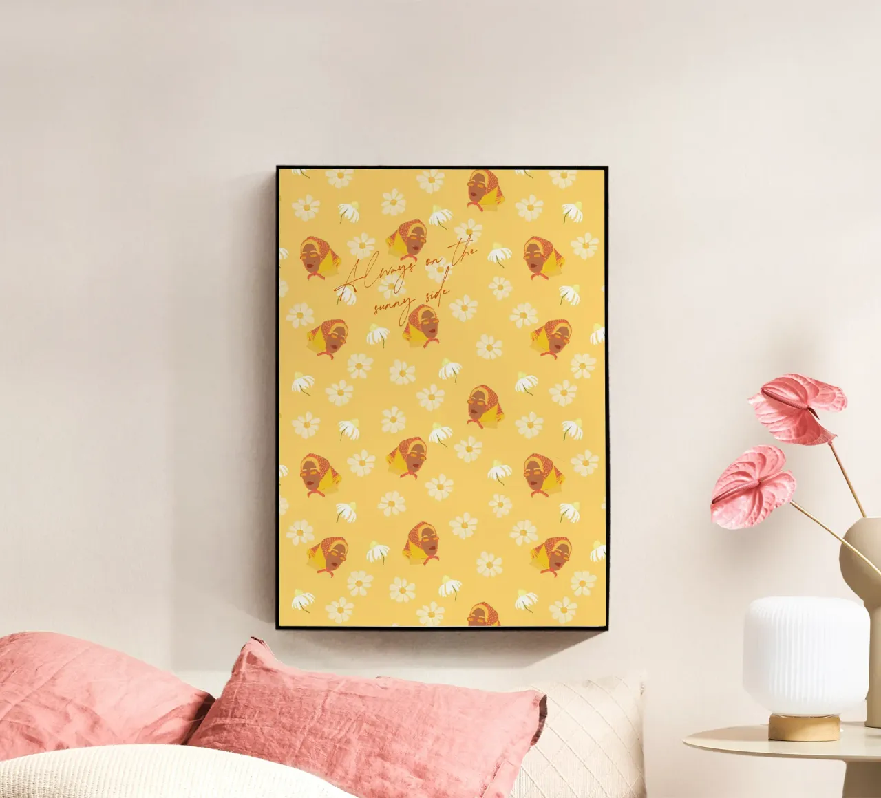 Ragazza solare plexiglass da Illustration Raissa Oltmanns