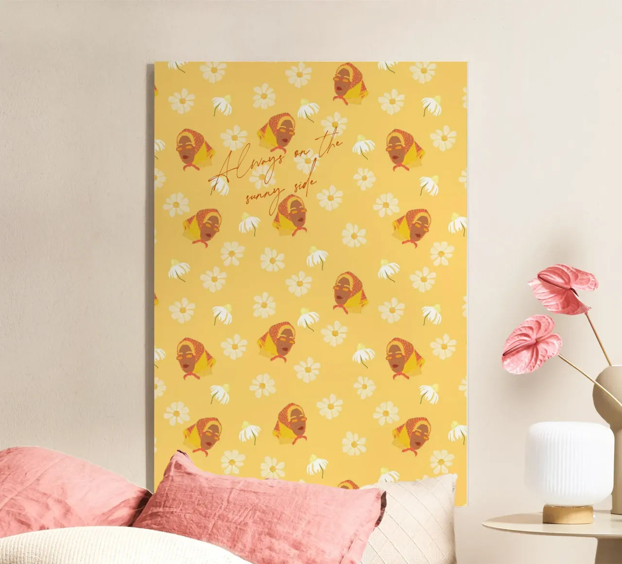 Ragazza solare plexiglass da Illustration Raissa Oltmanns