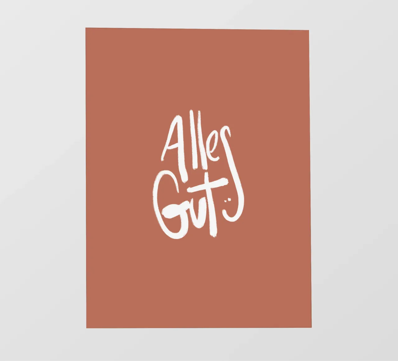 Alles Gut telo in pvc da Magnific