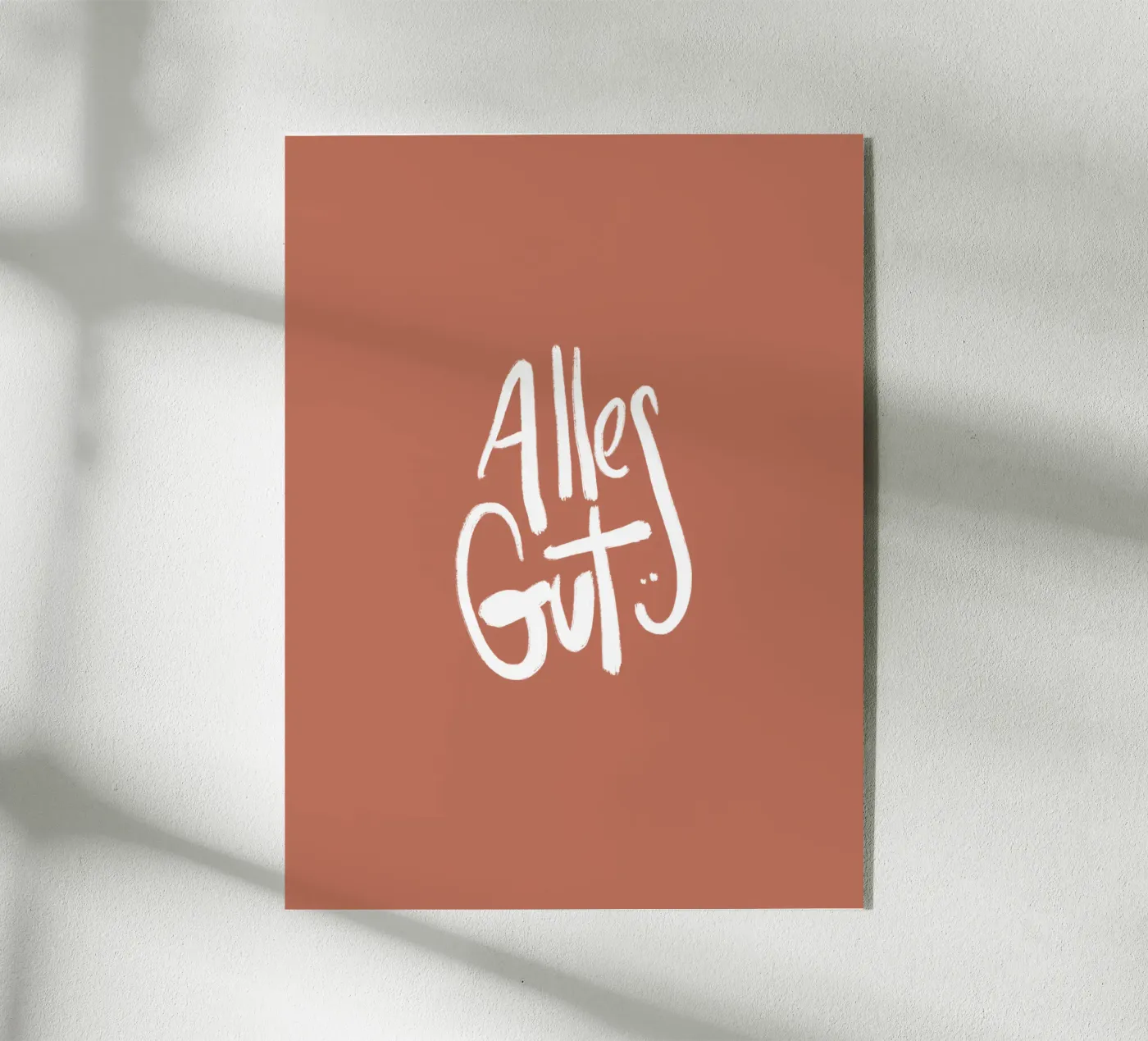 Alles Gut plexiglass da Magnific