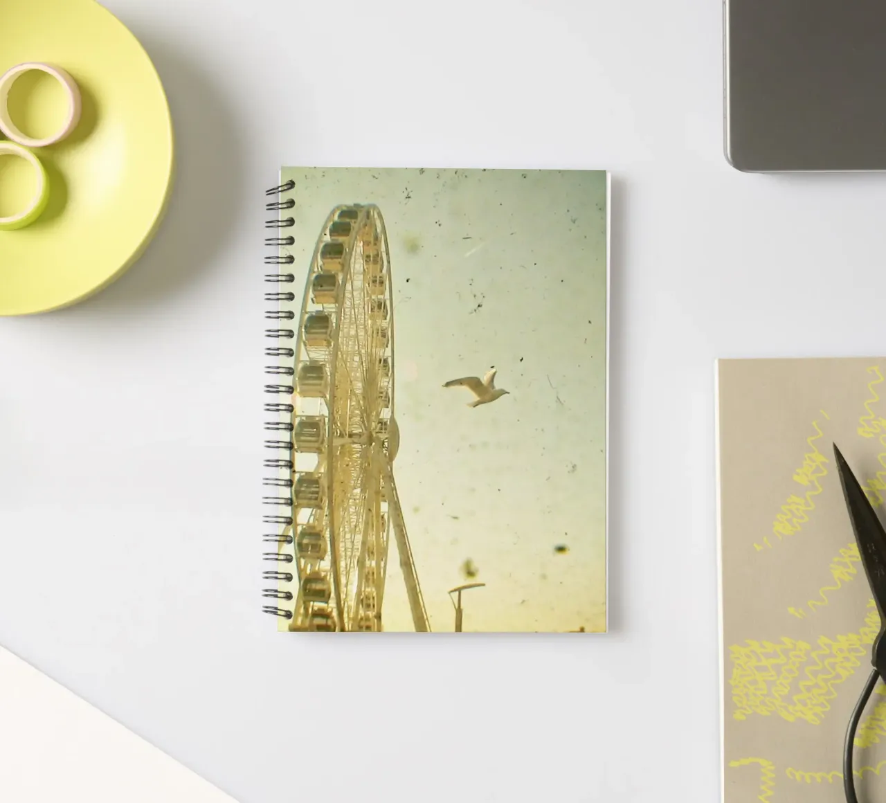 Bird's Eye View spiral notebook by Cassia Beck Photography