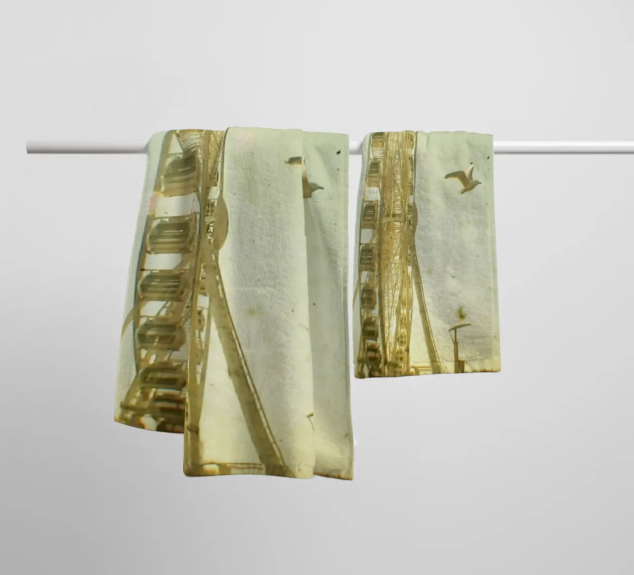 Vue d'oiseau serviette de bain de Cassia Beck Photography