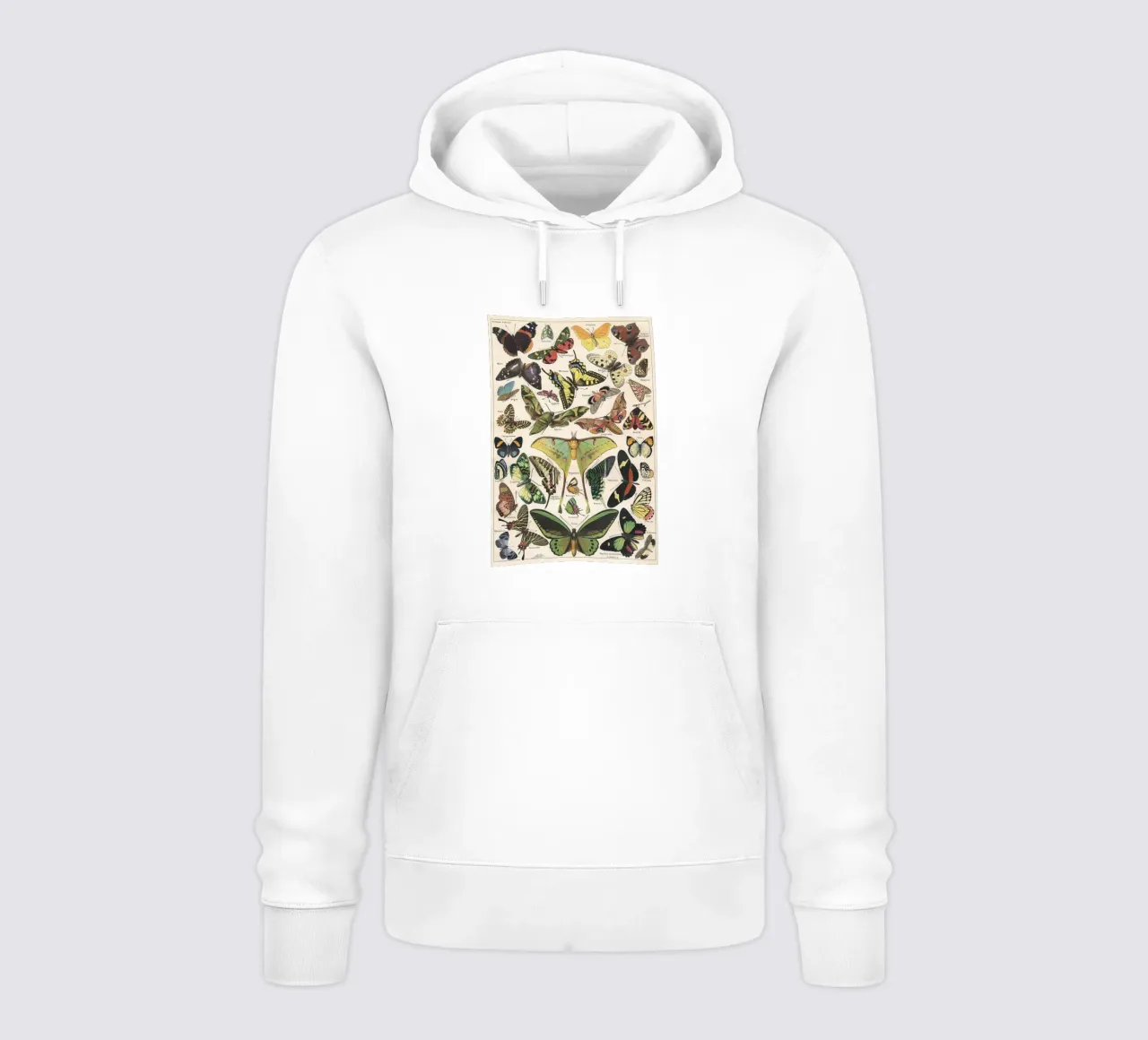 Papillons / Butterflies felpa con cappuccio da apoloprints