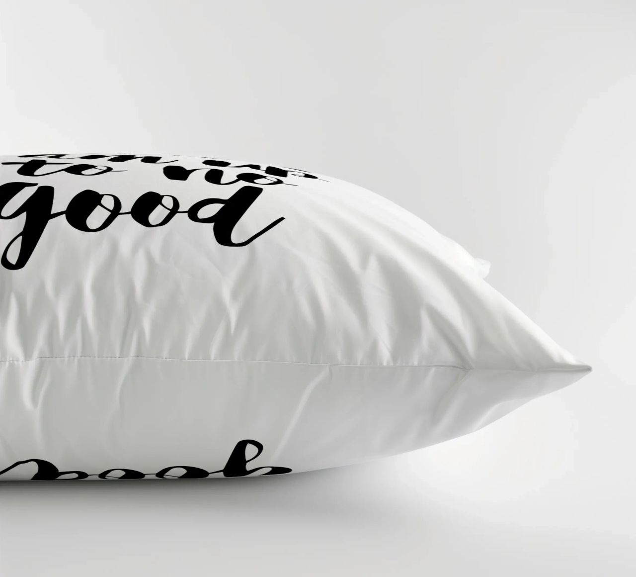 Giuro solennemente che non sto combinando nulla di buono Typography Design cuscino da THE MOTIVATED TYPE