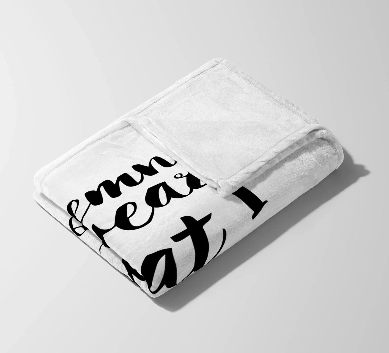 Giuro solennemente che non sto combinando nulla di buono Typography Design coperta in pile da THE MOTIVATED TYPE