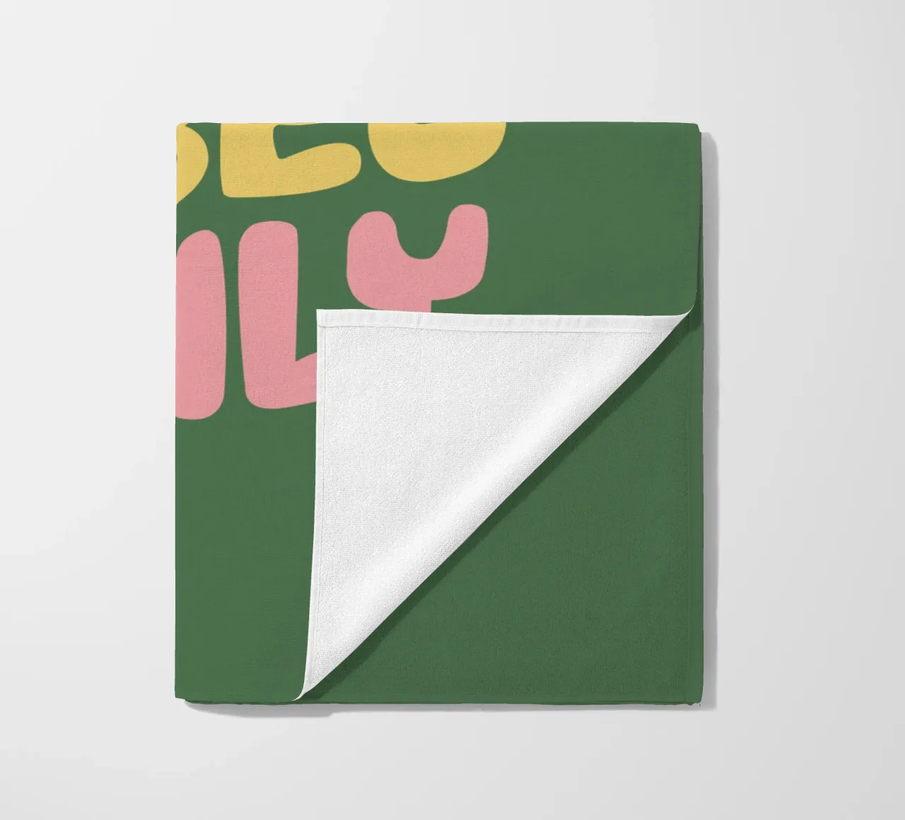 Good Vibes Only Typography Design beach towel by THE MOTIVATED TYPE