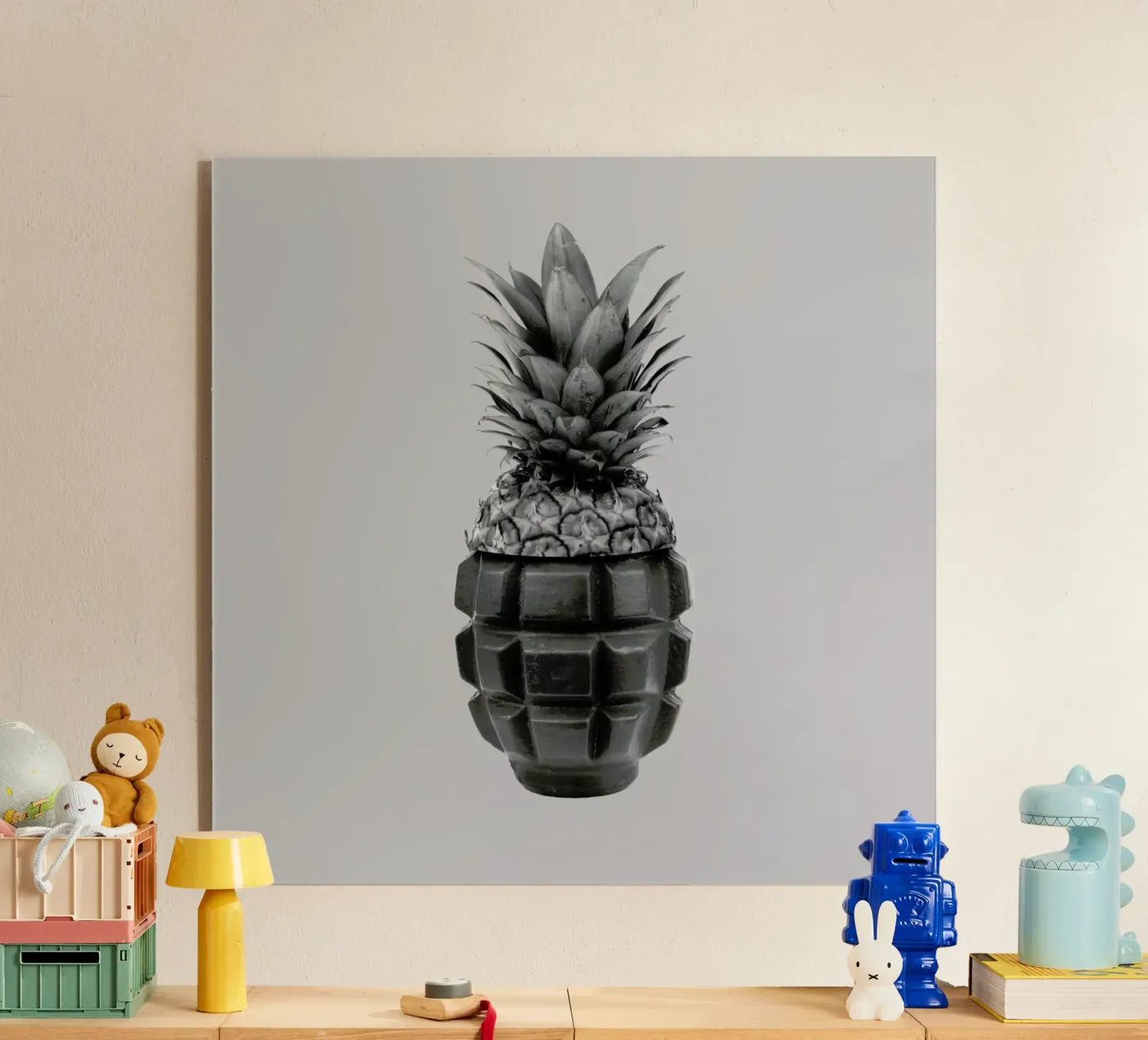 Grenapple plexiglas de Chris Wharton