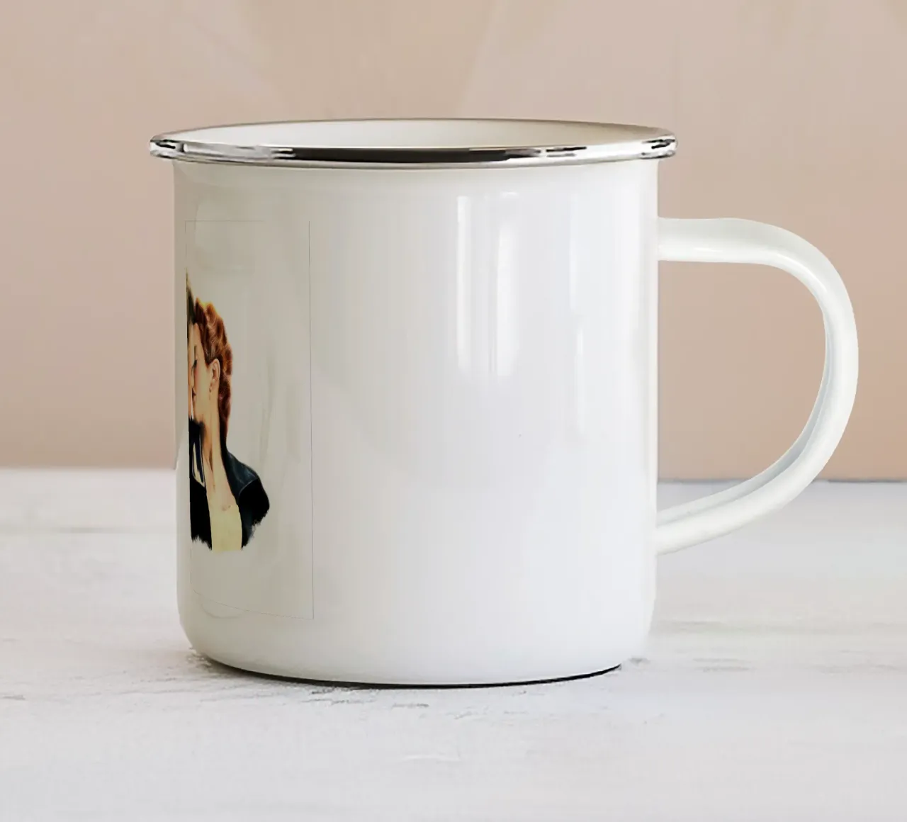 Titanic taza de esmalte de heiyoum