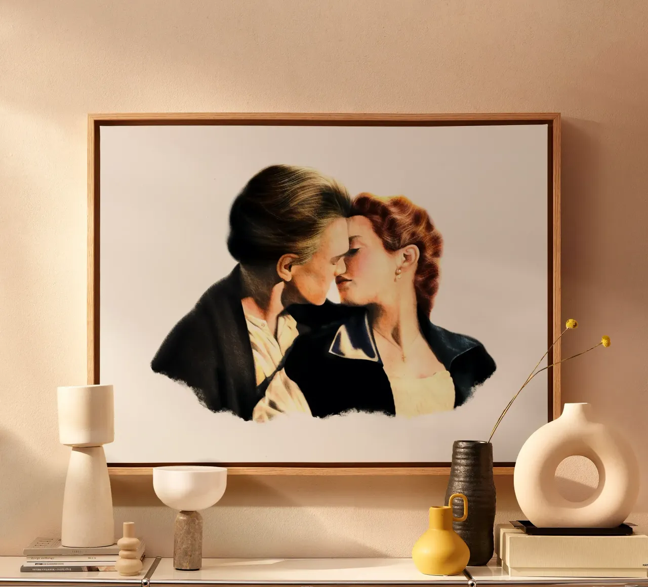 Titanic tela con Cornice a cassetta da heiyoum