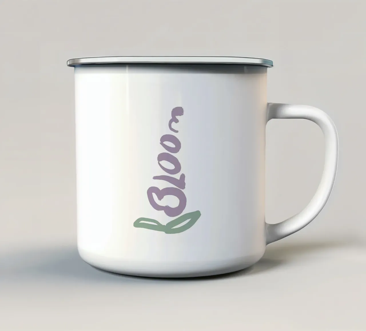 Bloom - Floral art tazza in smalto da Magnific