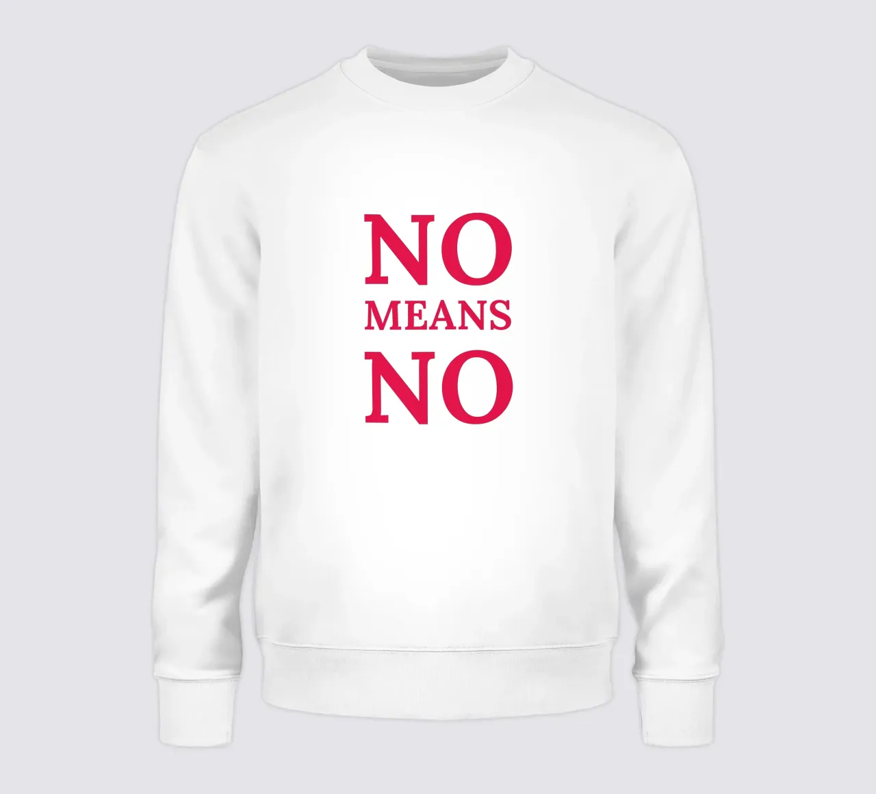 No means no felpa da Illustration Raissa Oltmanns