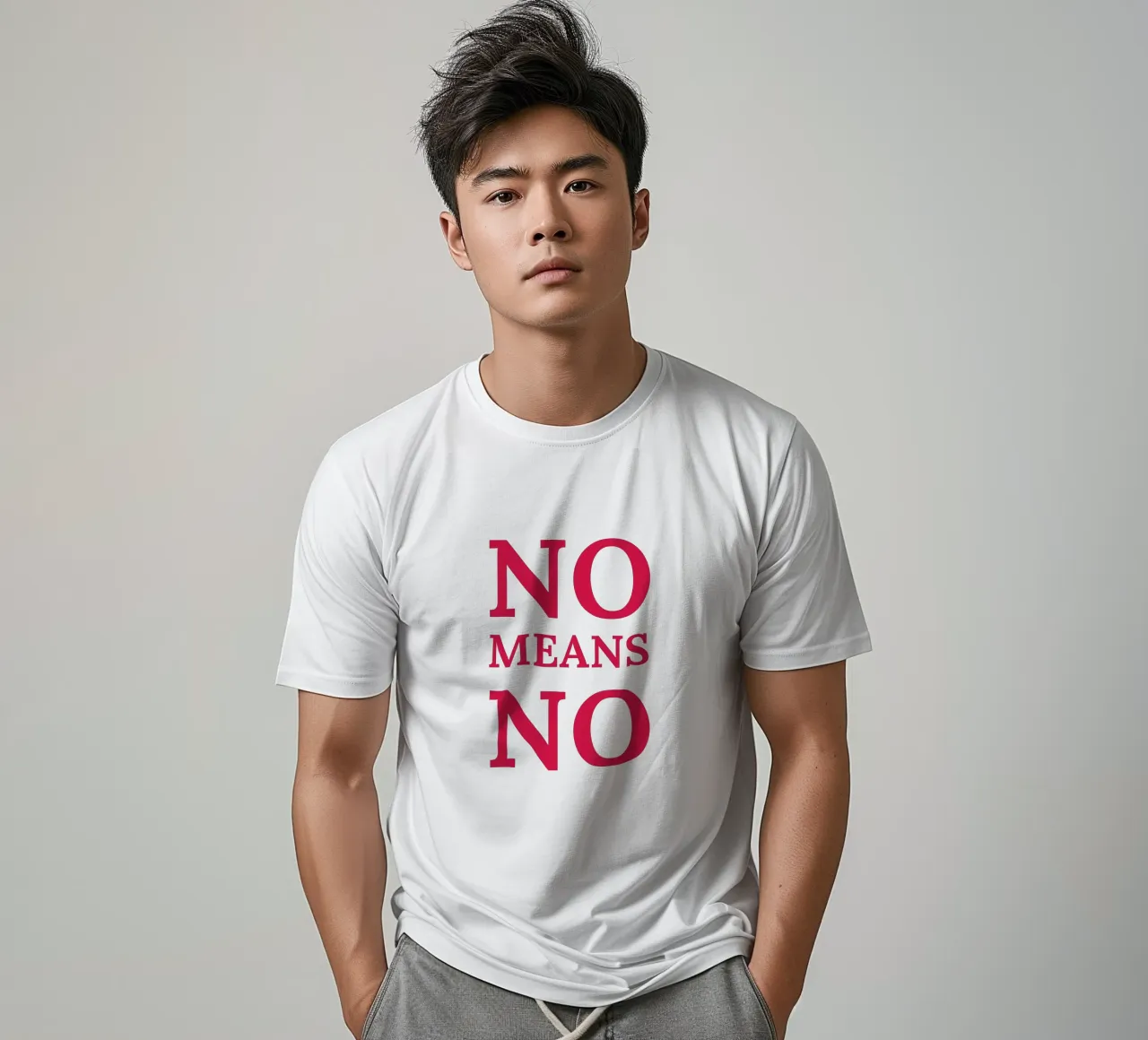 No means no t-shirt da Illustration Raissa Oltmanns