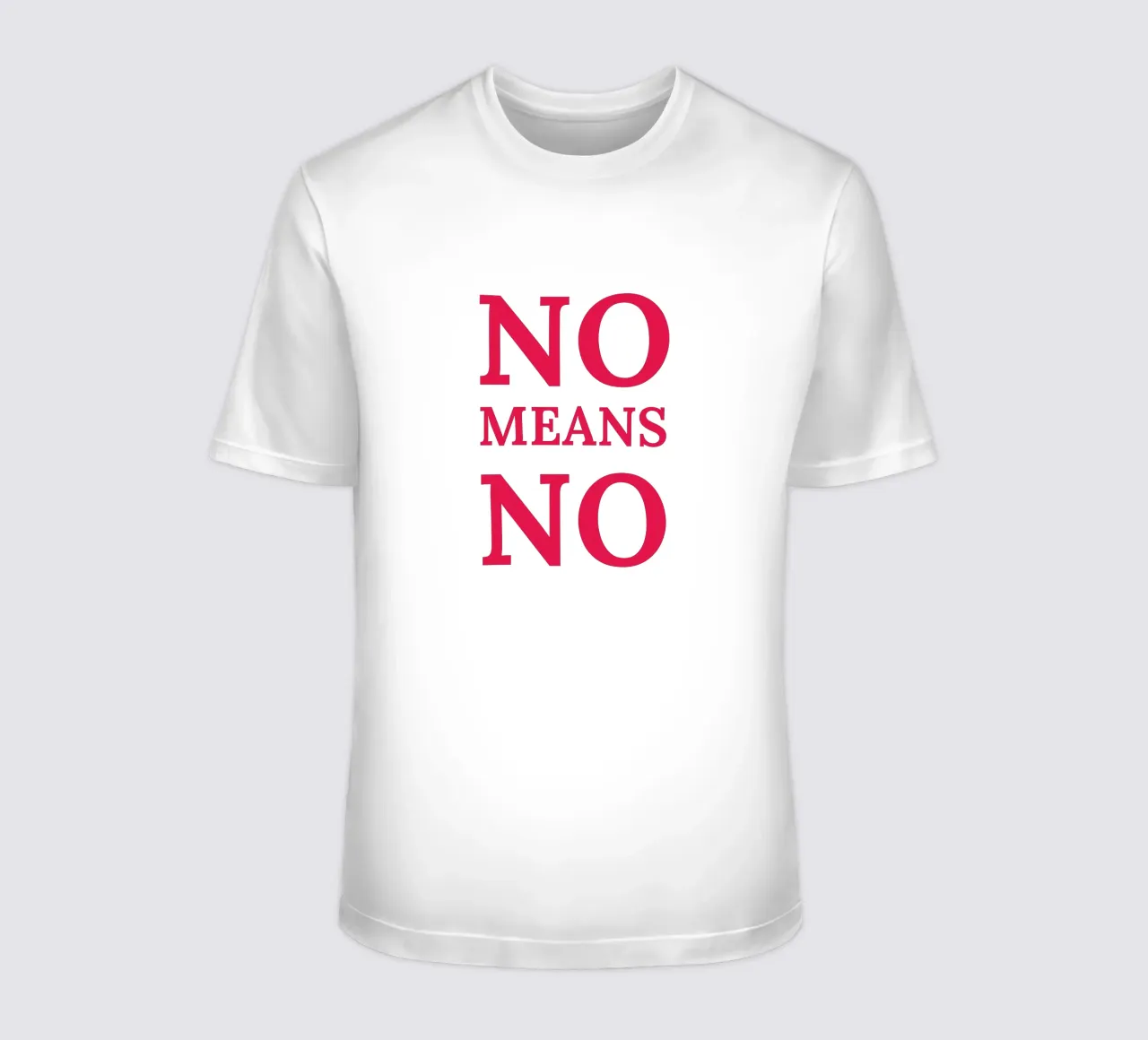 No means no t-shirt da Illustration Raissa Oltmanns